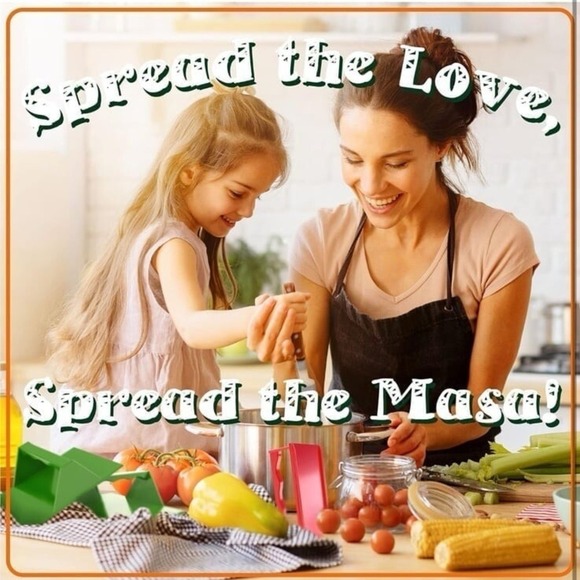 New 2 Pack Tamales Masa Spreaders w/Easy Grip Ergonomic Handle for Faster Better - Picture 3 of 9